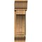 Ekena Millwork Imperial Traditional Rough Sawn Bracket w/ Offset Brace, Western Red Cedar, 8"W x 24"D x 28"H BKT0806X24X28IMP01RWR - alternate 3